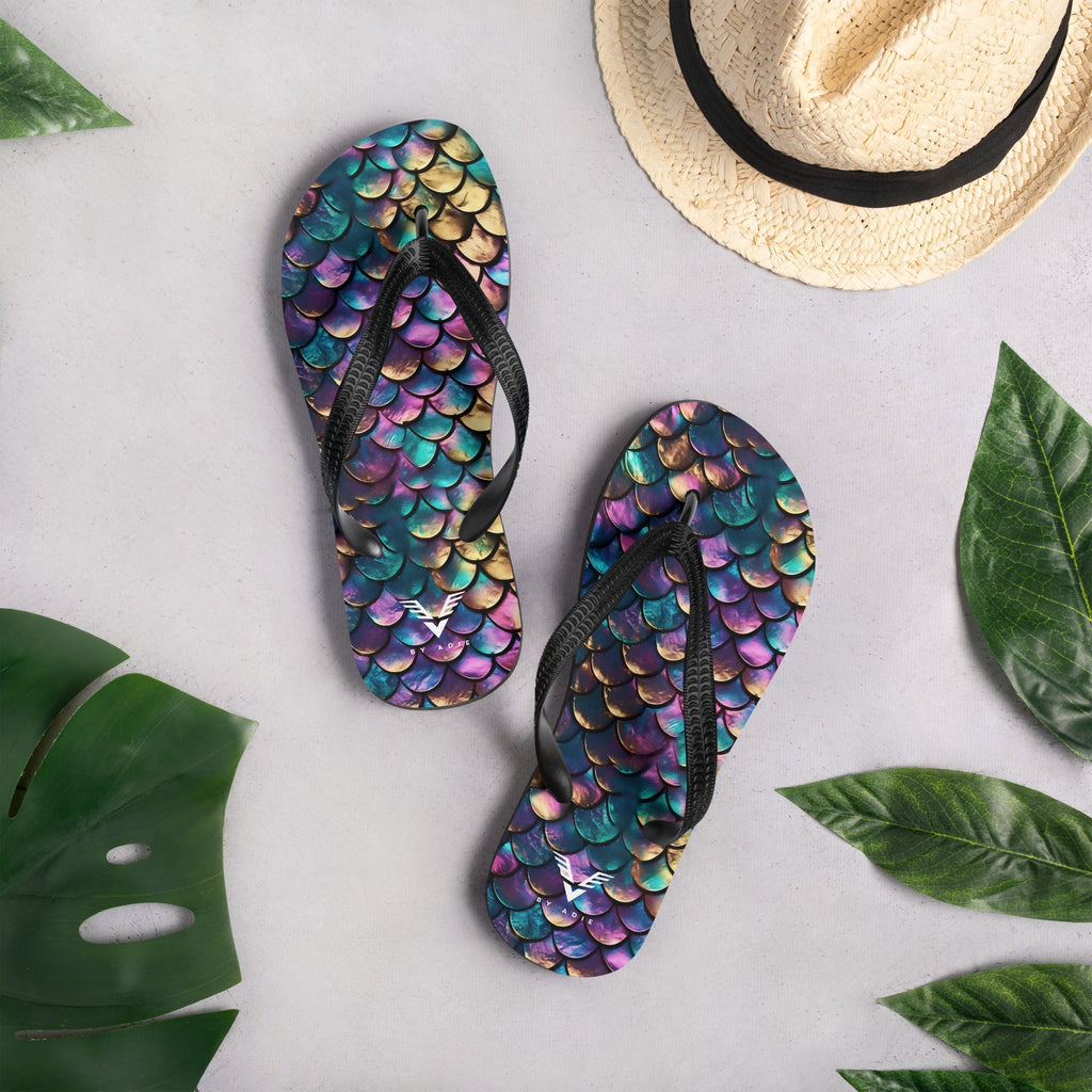 Mermaid Vibes Flip Flops