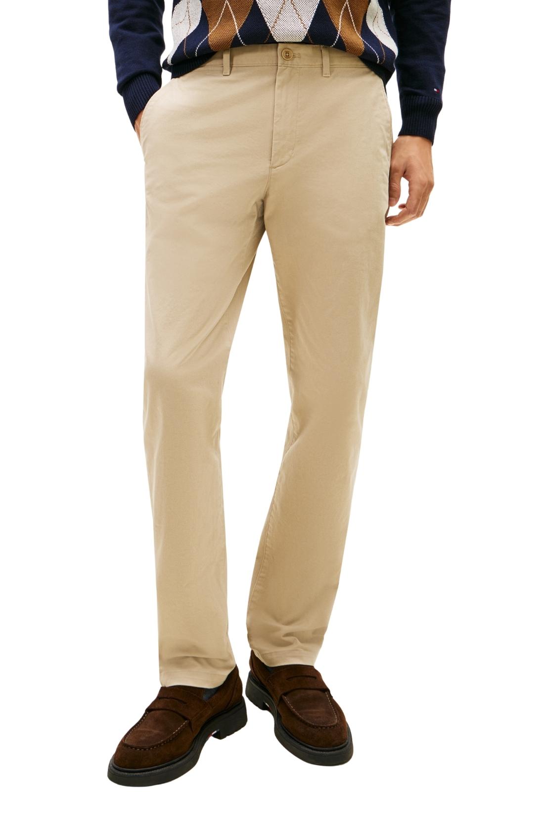 TOMMY HILFIGER -  Chino uomo Denton Straight in twill-0