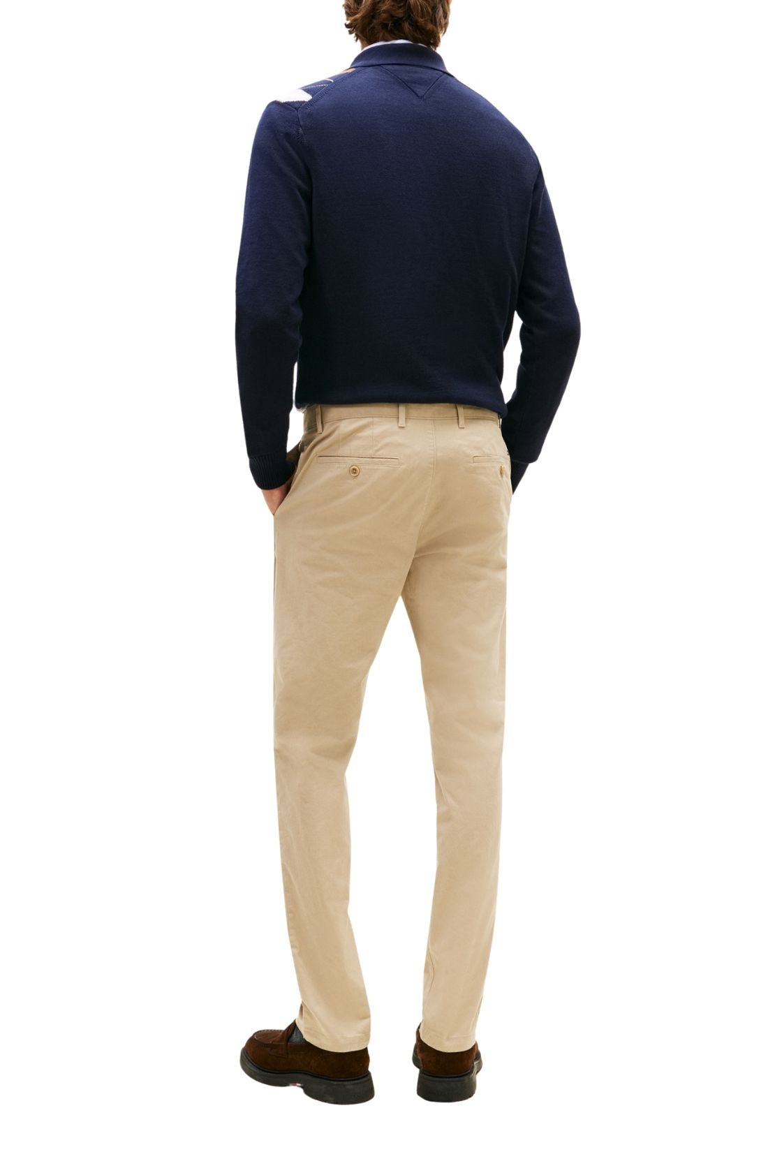 TOMMY HILFIGER -  Chino uomo Denton Straight in twill-2
