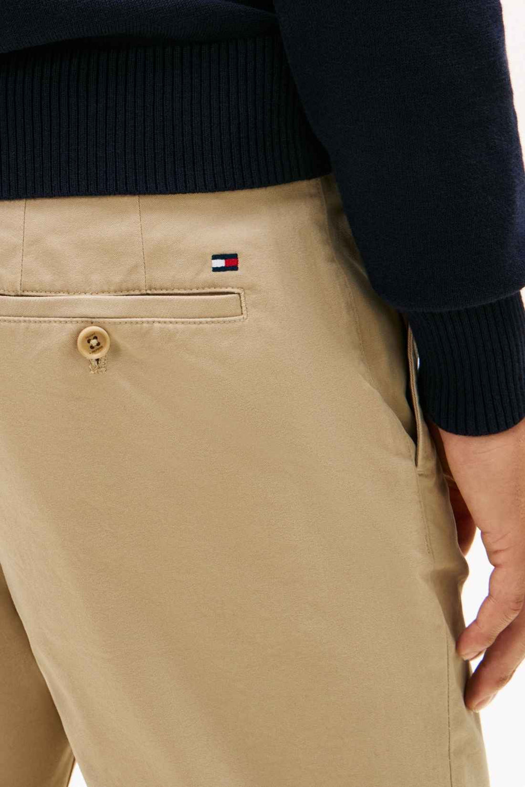 TOMMY HILFIGER -  Chino uomo Denton Straight in twill-3