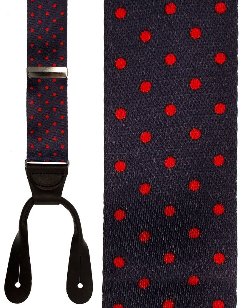"Manhattan" Dots Suspenders 1.5"Width-7