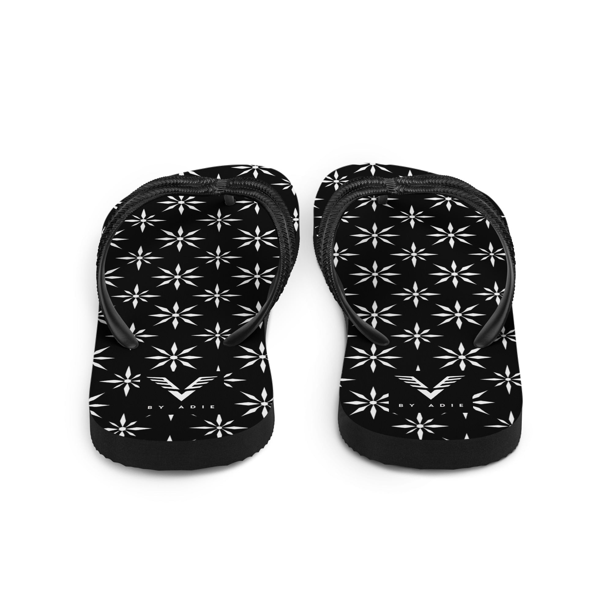 Noir Star Bloom Luxe Flip Flops
