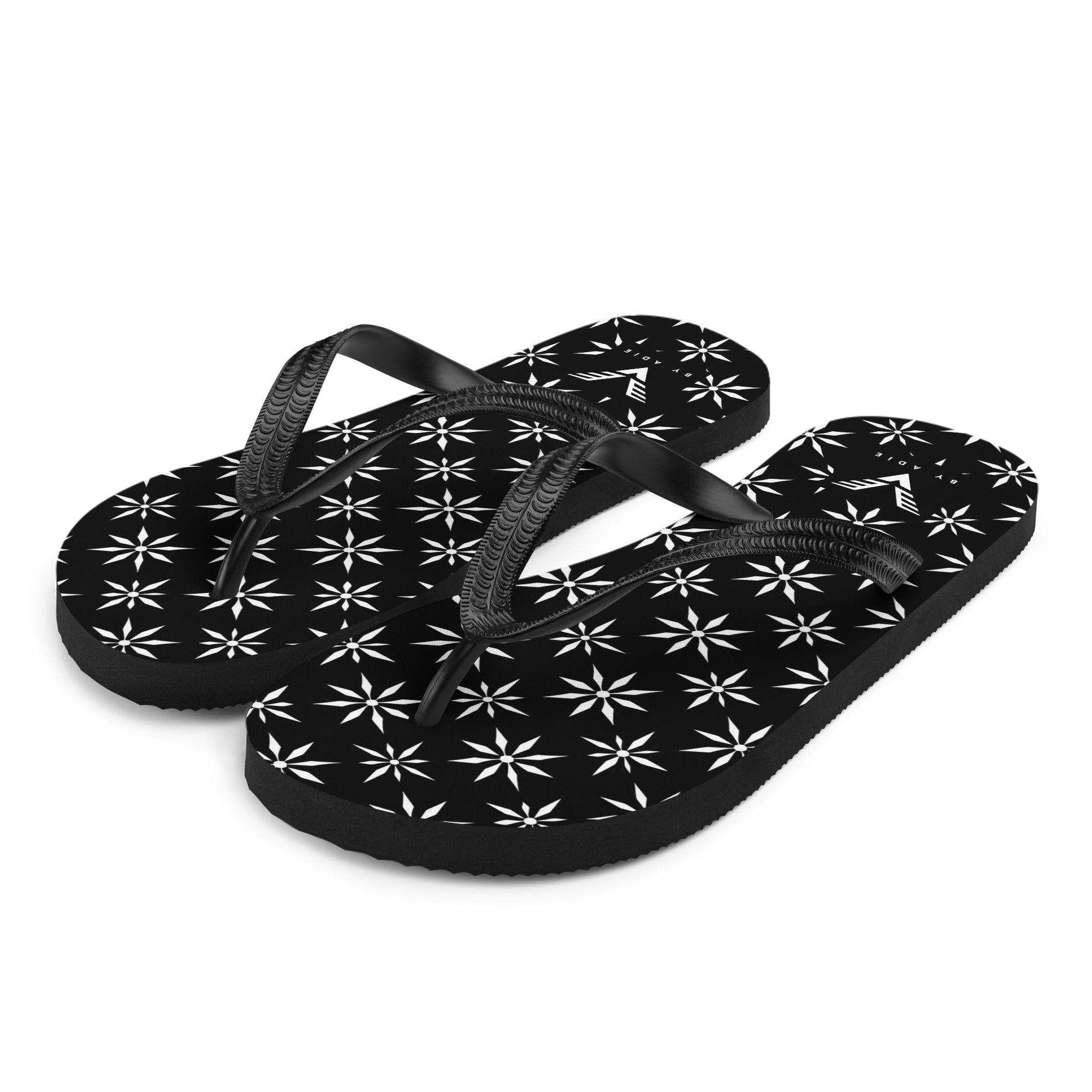 Noir Star Bloom Luxe Flip Flops