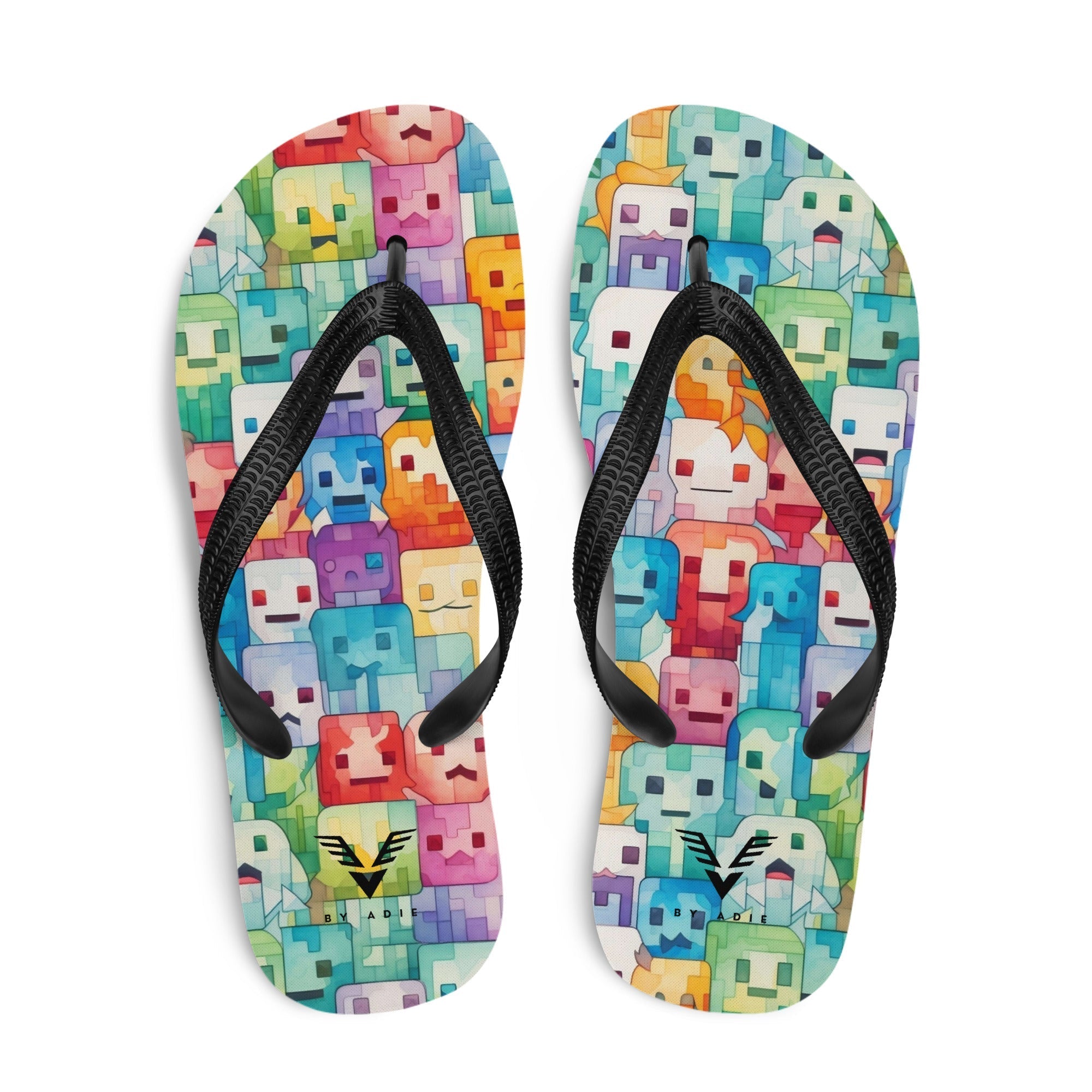 Pixel Pop Flip Flops