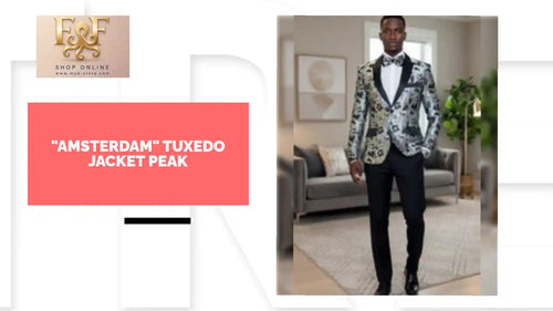"Amsterdam" Tuxedo Jacket Peak by@Outfy