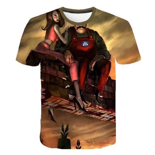 3D Print Men Women Anime Youth Streetwear T shirt Harajuku KIDS Toy Brick Baby Tshirt Boy Short Sleeve Skateboard T-shirt-9