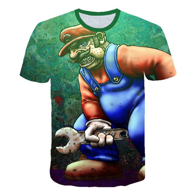 3D Print Men Women Anime Youth Streetwear T shirt Harajuku KIDS Toy Brick Baby Tshirt Boy Short Sleeve Skateboard T-shirt-6