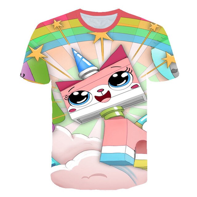 3D Print Men Women Anime Youth Streetwear T shirt Harajuku KIDS Toy Brick Baby Tshirt Boy Short Sleeve Skateboard T-shirt-12