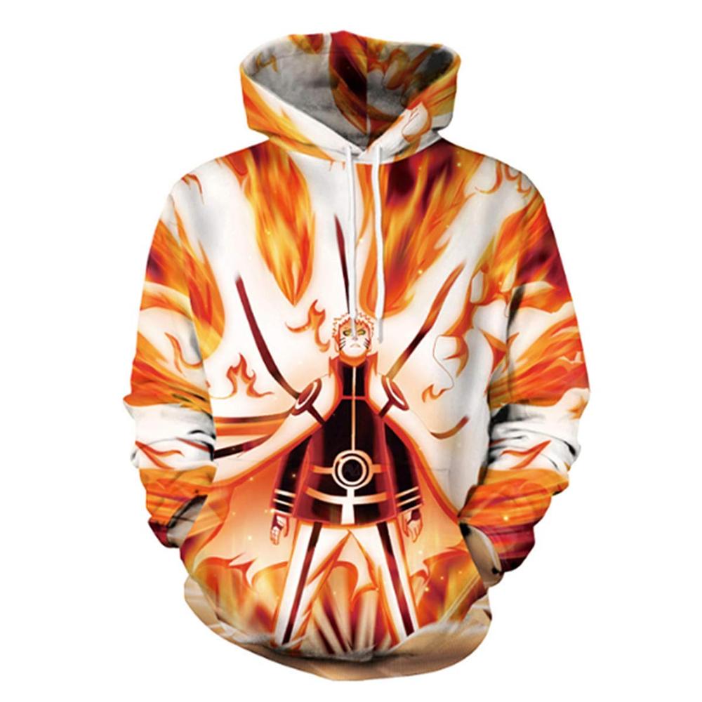Naruto Anime Hoodies 3D Men Women Sasuke Autumn Harajuku Kakashi 3D Cartoon Print Sweatwear Men's Hoodies Sweatshirt Coats-0