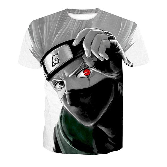 Naruto 3D T Shirt Men/women Uchiha Itachi Sasuke Kakashi Gaara Japan Anime Funny Tees Top Summer Fashion Tshirt Casual T-shirt-10