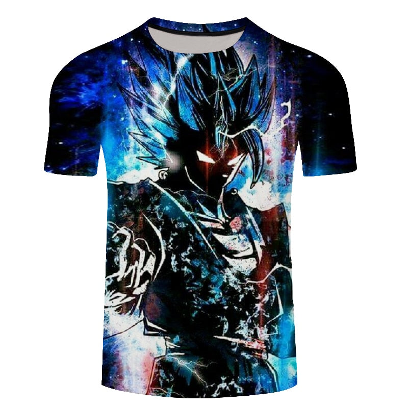 Goku Dragon Ball Z 3d T Shirt Summer Hipster Short Sleeve Tee Tops Men/Women Anime DBZ Harajuk T-Shirts Homme-0