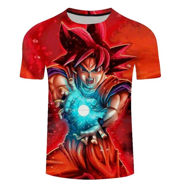 Goku Dragon Ball Z 3d T Shirt Summer Hipster Short Sleeve Tee Tops Men/Women Anime DBZ Harajuk T-Shirts Homme-14
