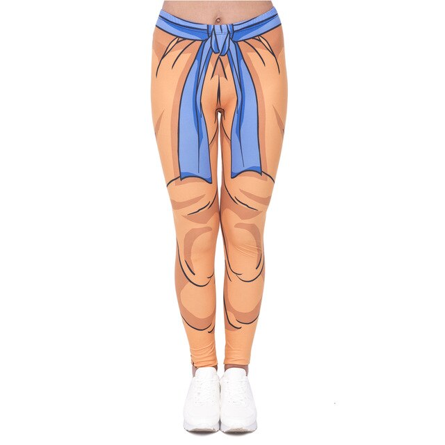 Women Legging Anime Printing Leggings Fashion Cozy High Waist Woman Pants-5