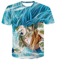 Goku Dragon Ball Z 3d T Shirt Summer Fashionable Short Sleeve Hip Hop Tee Tops Men Anime DBZ Harajuku T-Shirts-10