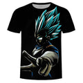 孫悟空 ドラゴンボールZ 3D Tシャツ 夏物 ファッショナブル 半袖 ヒップホップ Tシャツ トップス メンズ アニメ DBZ 原宿Tシャツ
