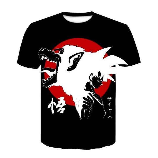 Goku Dragon Ball Z 3d T Shirt Summer Fashionable Short Sleeve Hip Hop Tee Tops Men Anime DBZ Harajuku T-Shirts-15