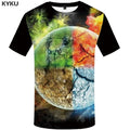 Men Music T-shirts 3d Guitar Tshirts Casual Metal Shirt Print Gothic Anime Clothes Short Sleeve t shirts-5