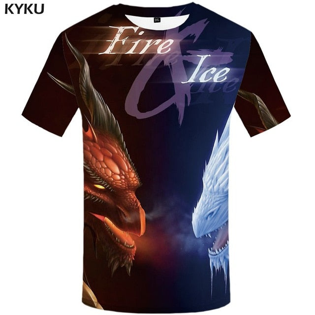 Men Music T-shirts 3d Guitar Tshirts Casual Metal Shirt Print Gothic Anime Clothes Short Sleeve t shirts-6
