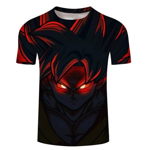 Dragon Ball Z Goku Black Vegeta 3D T-shirt Men 2019 Summer Anime T shirt O-Neck Tshirt Casual Brand Dragonball Tops Tee-1
