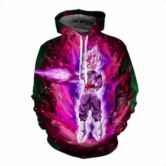 Dragon Ball Z Goku 3D Hoodies Anime Hoodie Unisex 3D Print Fashion Streetwear Hip Hop Punk Hoodies Harajuku Hooded Plus Size-6
