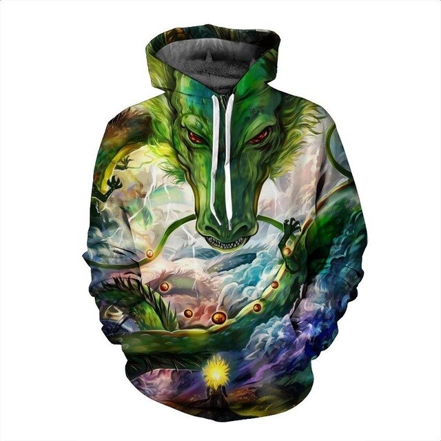 Dragon Ball Z Goku 3D Hoodies Anime Hoodie Unisex 3D Print Fashion Streetwear Hip Hop Punk Hoodies Harajuku Hooded Plus Size-19