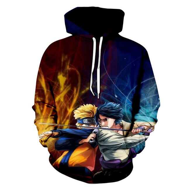 Hoodies Unisex Naruto Harajuku Japanese Anime Uchiha Itachi Printed Men's Hoodie Male Streetwear Fashion Casual sweatshirt Coat-21