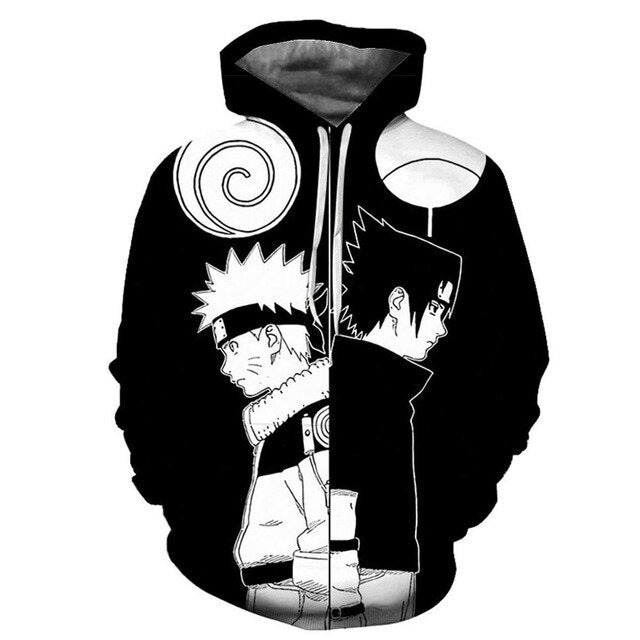 Hoodies Unisex Naruto Harajuku Japanese Anime Uchiha Itachi Printed Men's Hoodie Male Streetwear Fashion Casual sweatshirt Coat-16