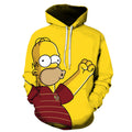 Simpson And his Son Anime Hoodie Series Men / Women Autumn and Winter Sweatshirt Hoodies-0
