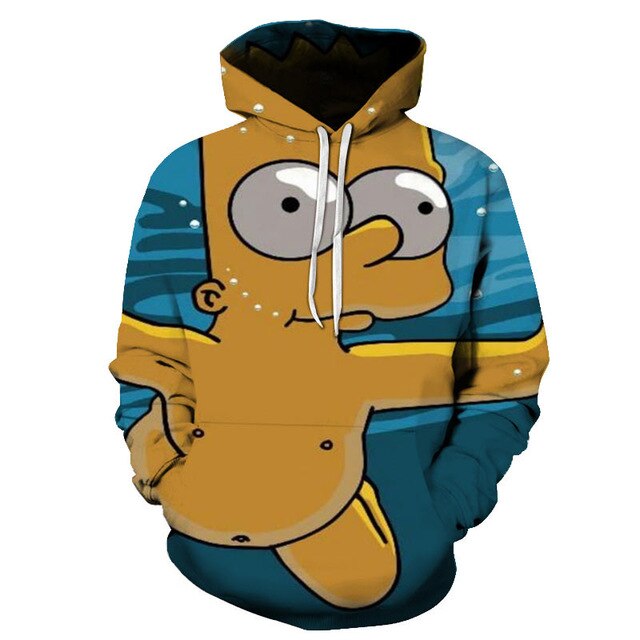 Simpson And his Son Anime Hoodie Series Men / Women Autumn and Winter Sweatshirt Hoodies-14