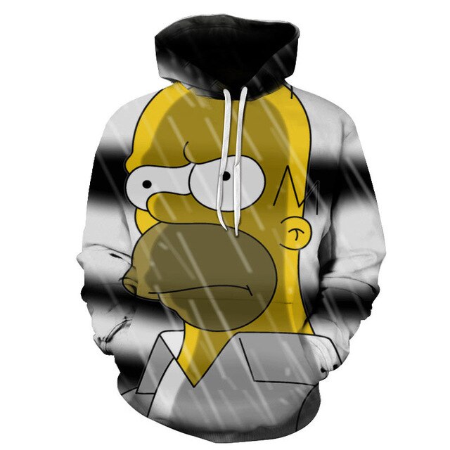 Simpson And his Son Anime Hoodie Series Men / Women Autumn and Winter Sweatshirt Hoodies-16