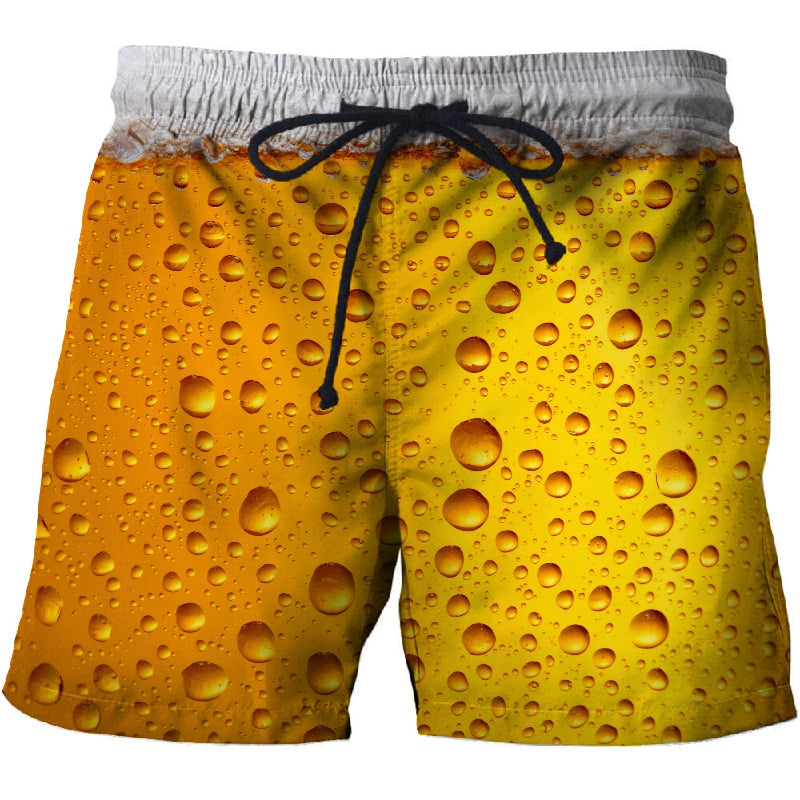 3D Print Summer Beach Shorts Mascuino Streetwear Men Board Vacation Shorts Anime Short Plage Casual Quick Dry New-0