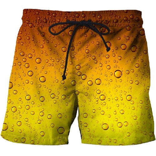 3D Print Summer Beach Shorts Mascuino Streetwear Men Board Vacation Shorts Anime Short Plage Casual Quick Dry New-11