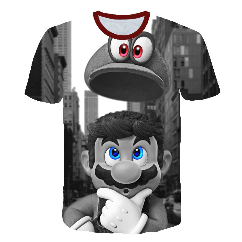 3D Print Men Women Anime Youth Streetwear T shirt Harajuku KIDS Toy Brick Baby Tshirt Boy Short Sleeve Skateboard T-shirt-0