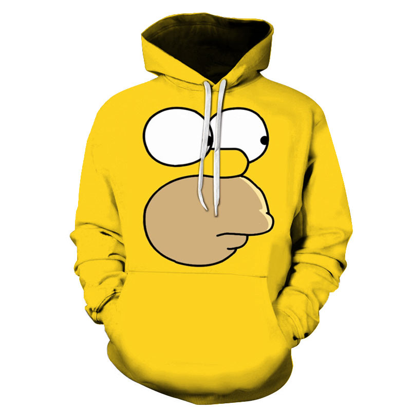 Simpson And his Son Anime Hoodie Series Men / Women Autumn and Winter Sweatshirt Hoodies-2