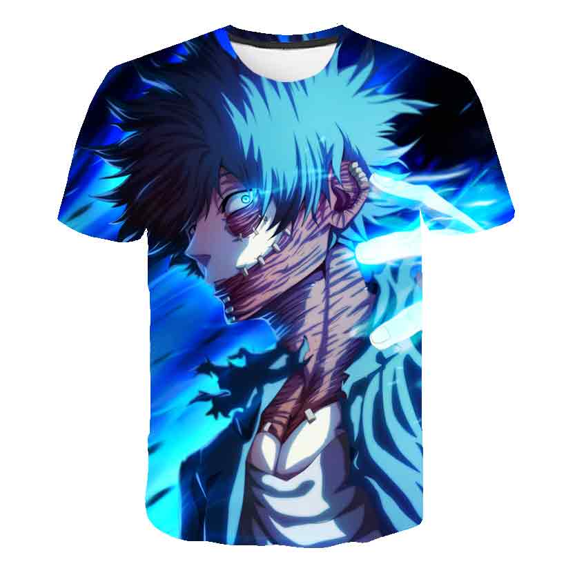 My Hero Academia T Shirt New Men Women 3D Print Anime Boku no Hero Academia Tsuyu Unisex Short Sleeve Top Boys Street Pullover-3