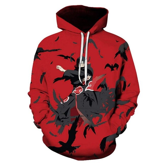 Anime Naruto 3D Hoodies Streetwear Sweatshirt Casual Hoody Men Women 3D Pullover Harajuku Tracksuit Male Hip Hop Hooded DropShip-19