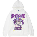 Hoodie Men Cartoon Gothic Girl Comics Anime Printed Sweatshirt Japanese High Street Harajuku Pullover Couple Streetwear-1