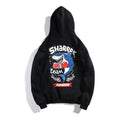Funny Anime Shark Printed Hooded Sweatshirts Mens Streetwear Fleece Hoodies Autumn Casual Clothing-1