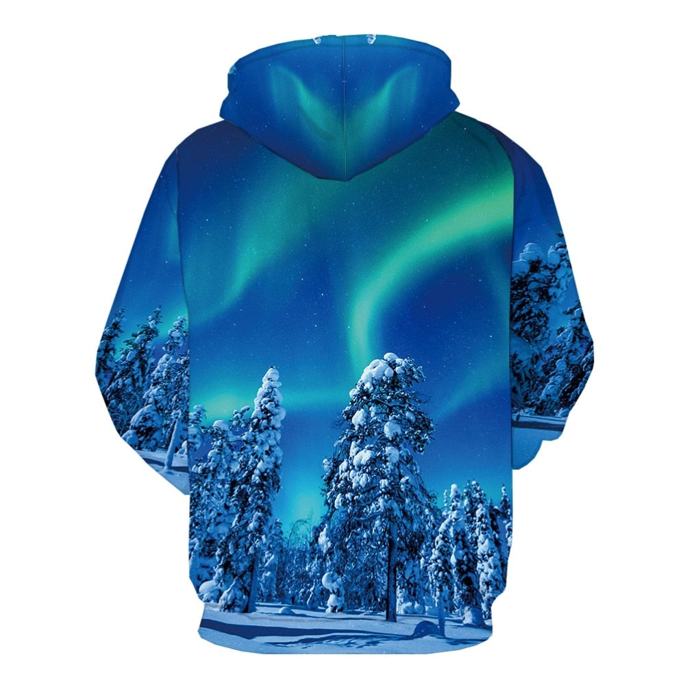 Anime Flame  3d Colorful Casual Long Sleeve   Hoodies-3
