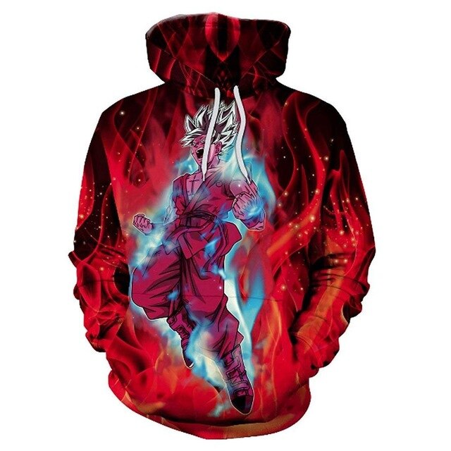 Dragon Ball Z Goku Anime 3D Print Hoodies Sweatshirts Harajuku Cartoon Hooded Women/Men long sleeve hip hop streetwear Clothes-11