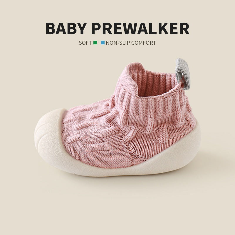 Unisex Patchwork Jacquard Pattern Soft-Sole Walking Shoes-5