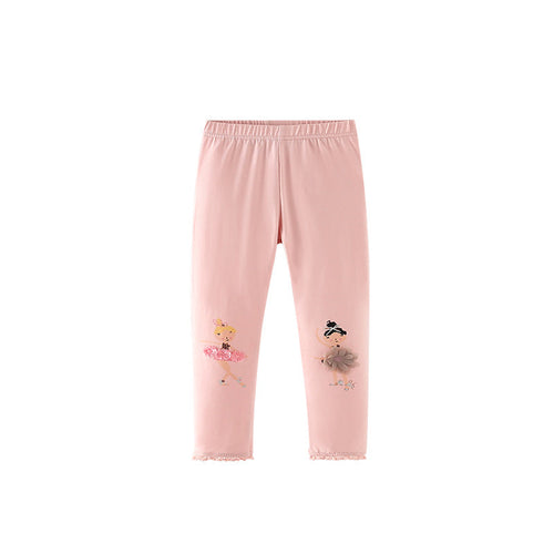 Autumn Arrival Baby Kids Girls Cartoon Pattern Cute Pants-0