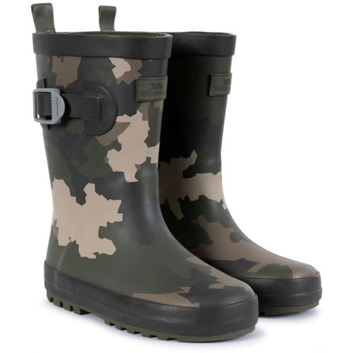 Unisex Kids Trespass Puddle Wellies-0