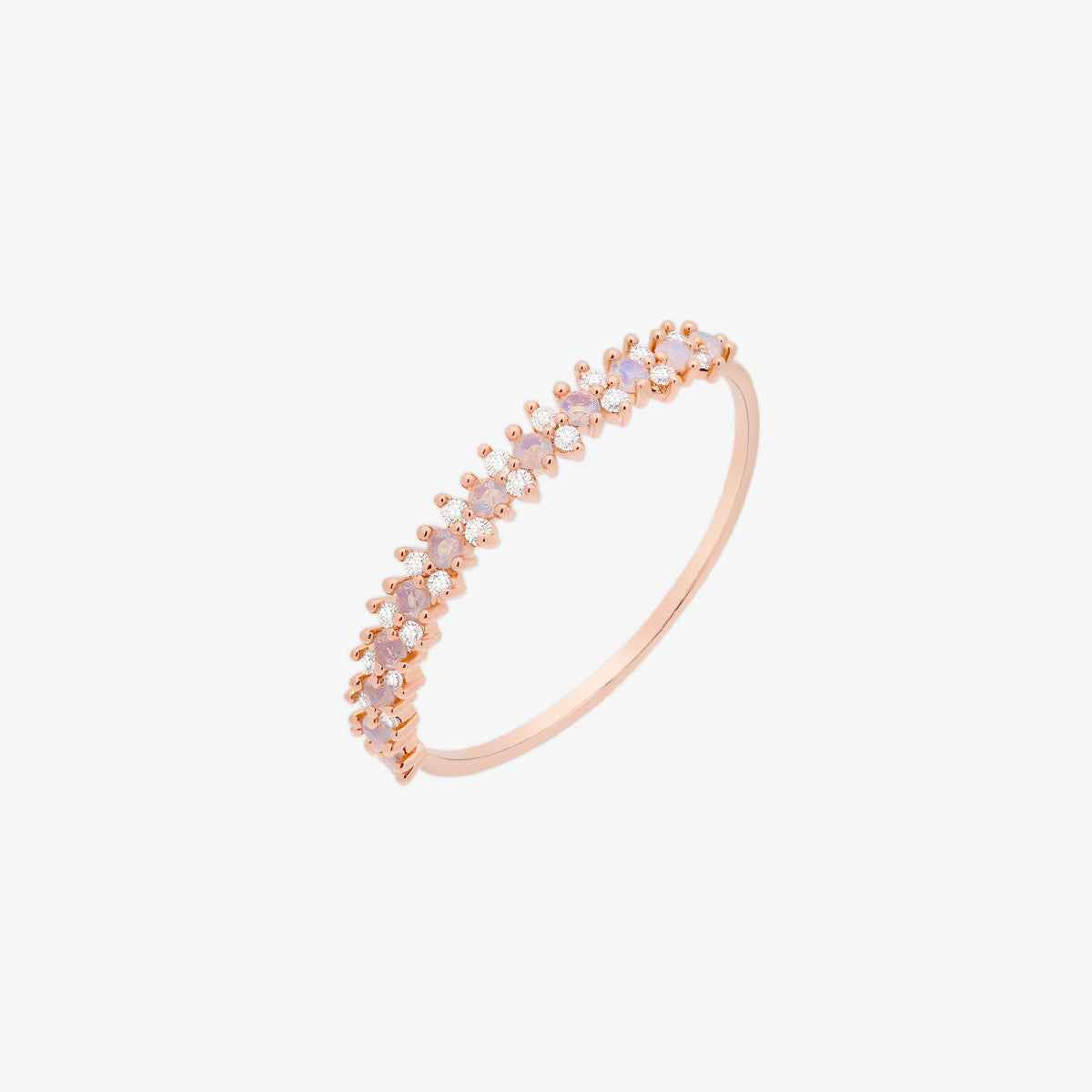 Moonstone cubic ring