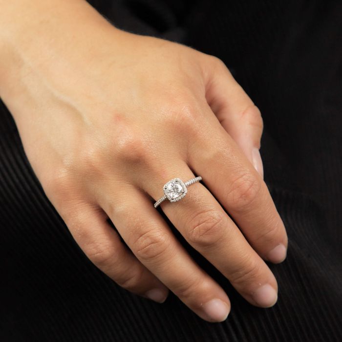 Diamonfire Square Pave Set Ring-2