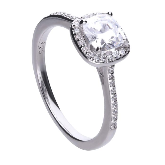 Diamonfire Square Pave Set Ring-0