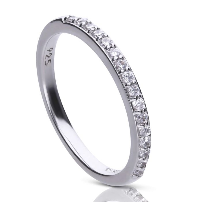 Diamonfire Half Eternity Ring-0