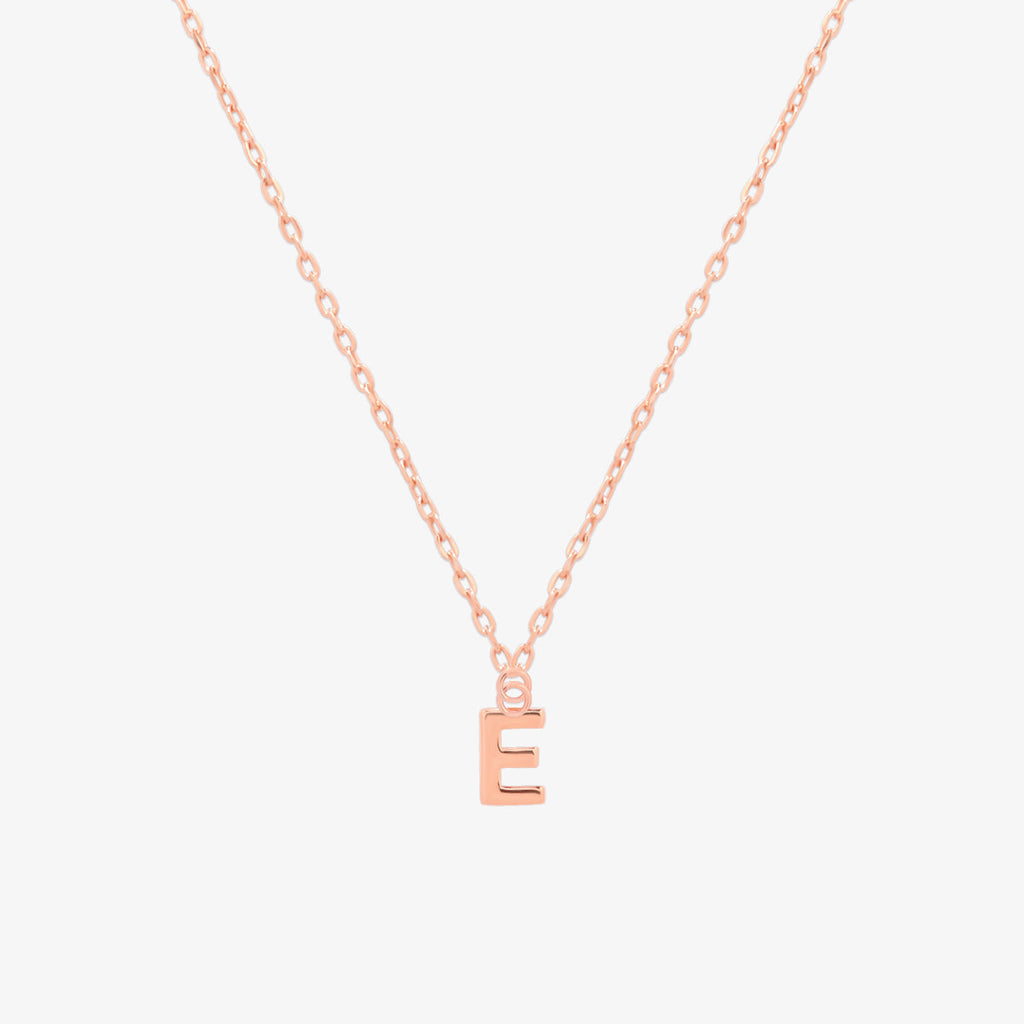 Classic Initial Pendant Necklace (50cm)-56