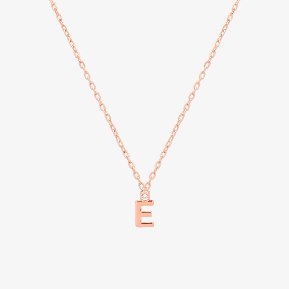 Classic Initial Pendant Necklace (50cm)-56