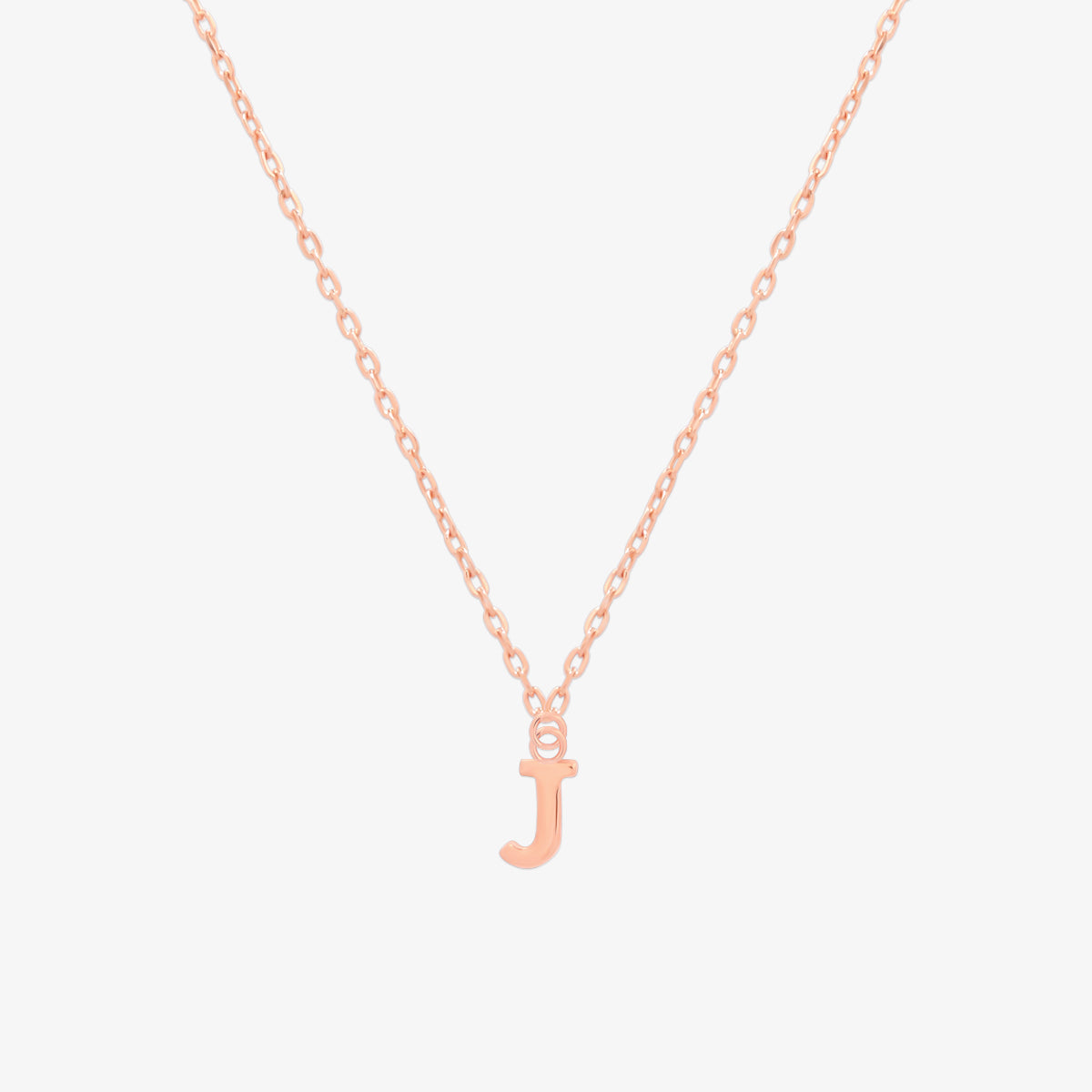 Classic Initial Pendant Necklace (50cm)-61